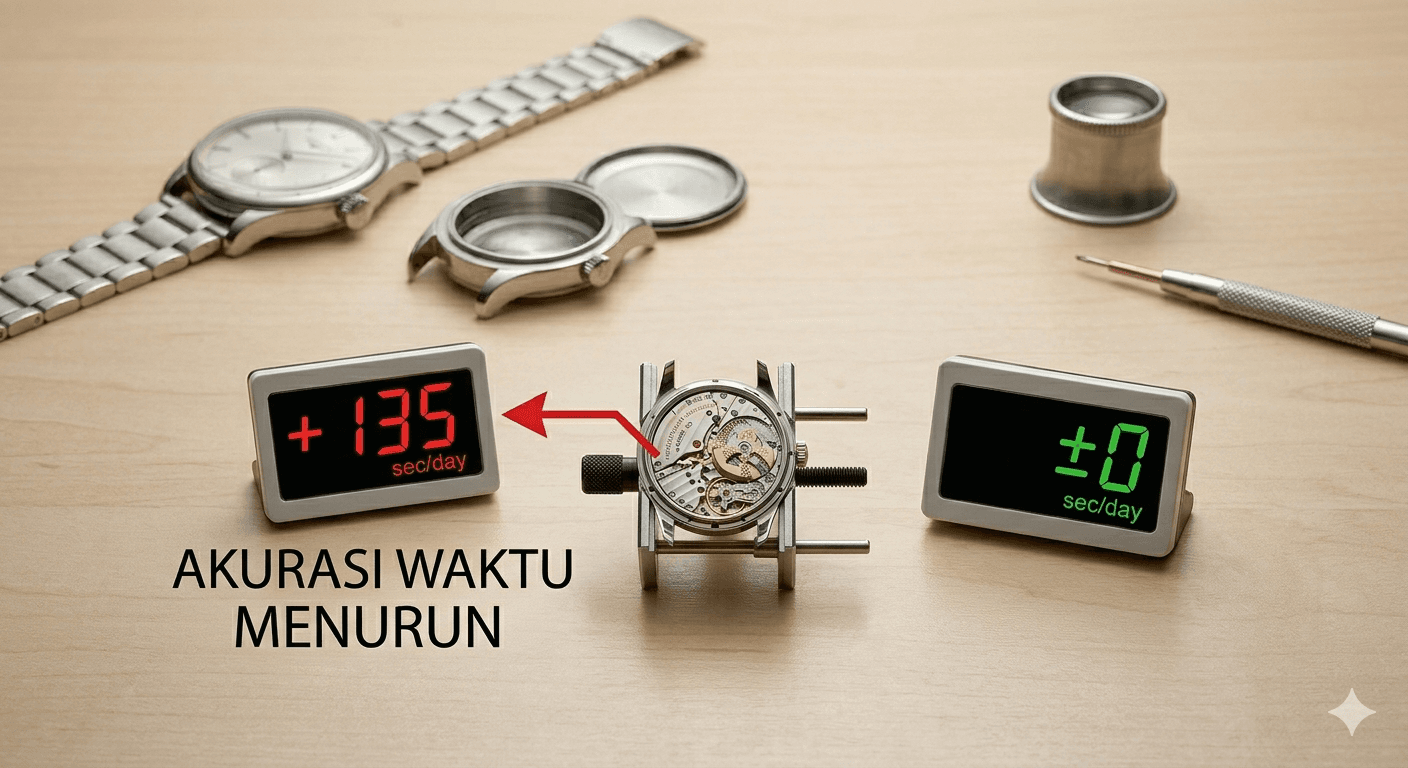 5 Tanda Jam Tangan Mewah Sudah Harus Diservis