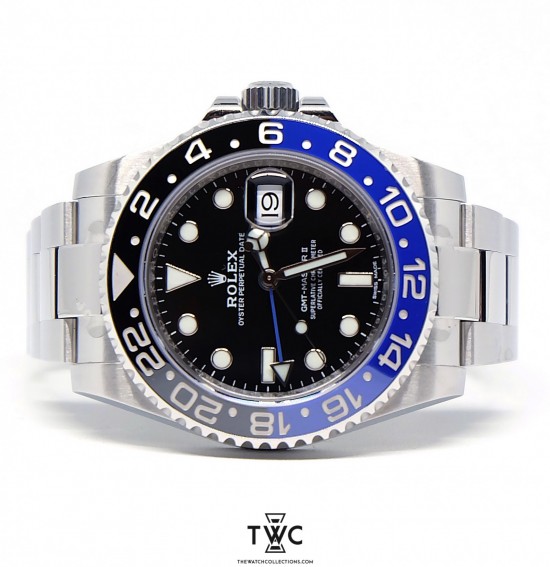 Rolex gmt master sale blue black